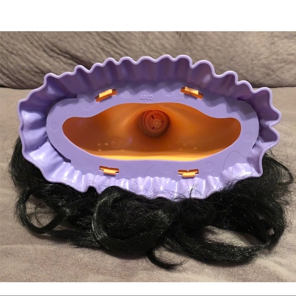 Vintage Princess Jasmine Bust Statue Hair Style- With Brushes - Picture 8 of 11